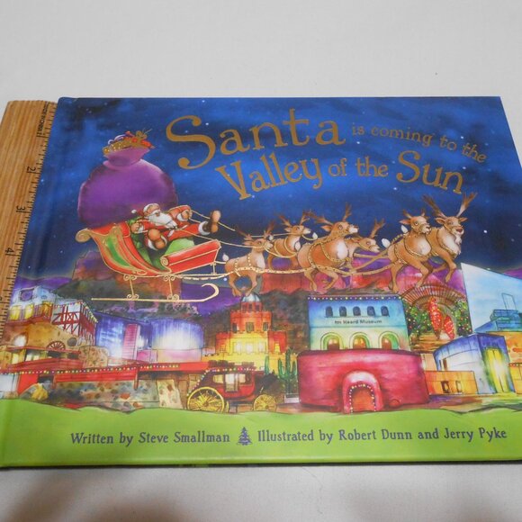 NEW Santa is coming to the Valley of the Sun HC Book 2015 Stocking stuffer ππ - Picture 5 of 9